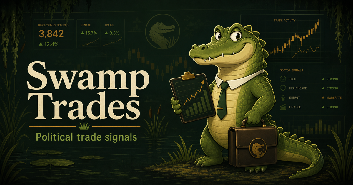 Swamp Trades website thumbnail